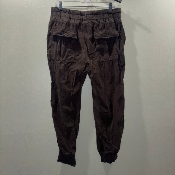 James Perse Mixed Media Corduroy Pants – Brown – Size 4 (XL) - Picture 11 of 15